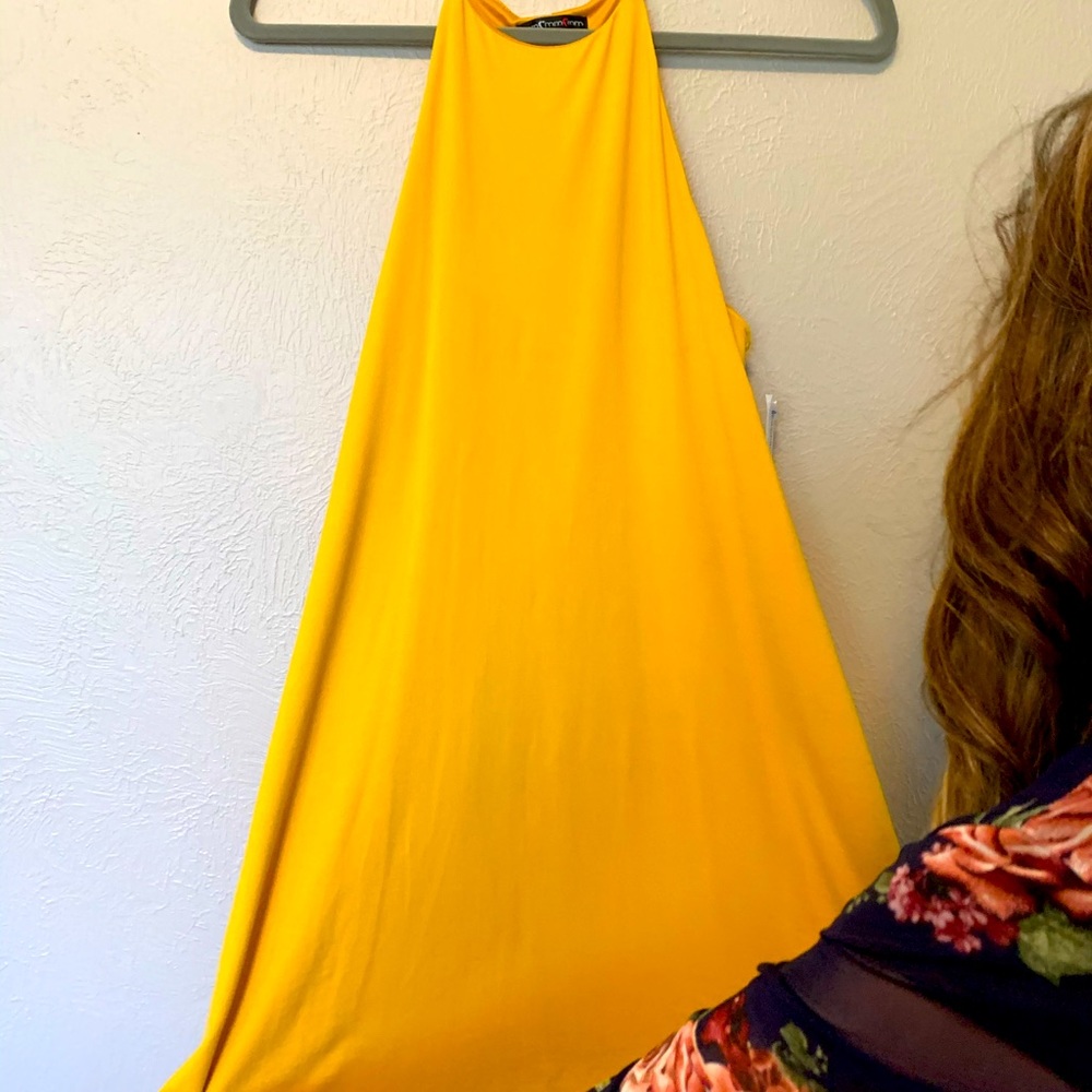 Soft Yellow Dress